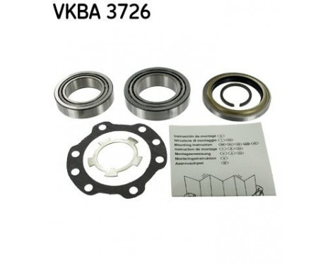 Wheel Bearing Kit VKBA 3726 SKF, Image 2