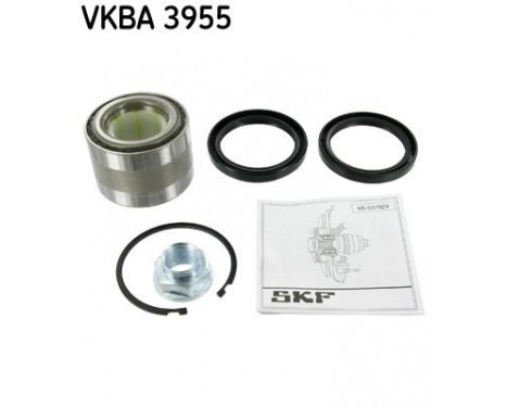 Wheel Bearing Kit VKBA 3955 SKF, Image 2