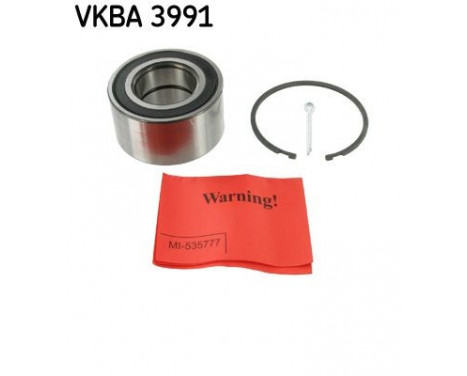 Wheel Bearing Kit VKBA 3991 SKF, Image 2