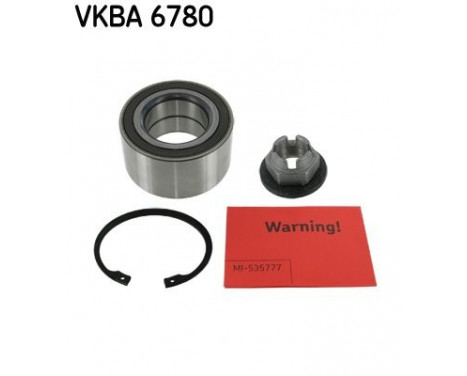 Wheel Bearing Kit VKBA 6780 SKF, Image 2