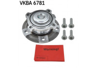 Wheel Bearing Kit VKBA 6781 SKF