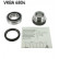 Wheel Bearing Kit VKBA 6804 SKF