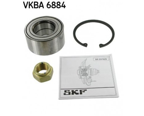 Wheel Bearing Kit VKBA 6884 SKF, Image 2