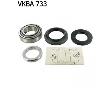 Wheel Bearing Kit VKBA 733 SKF, Image 2