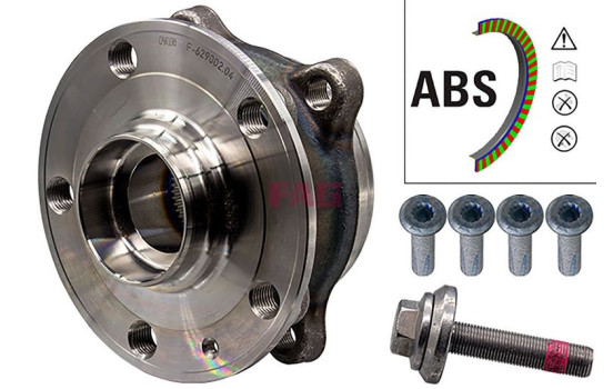 Wheel bearing set 713 6123 40 FAG