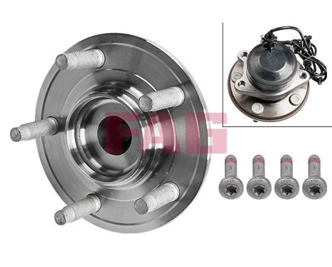 Wheel bearing set 713 6204 50 FAG, Image 2