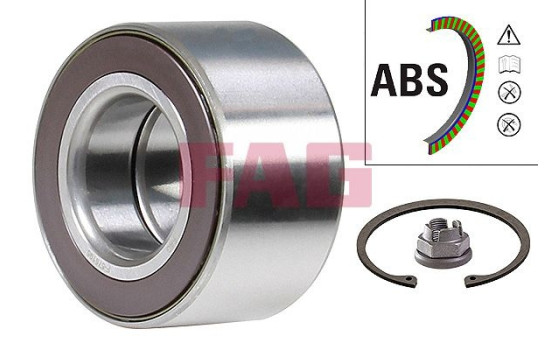 Wheel bearing set 713 6312 00 FAG, Image 2