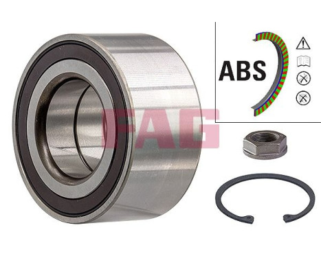 Wheel bearing set 713650690 FAG, Image 2