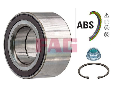 Wheel bearing set 713679420 FAG, Image 2
