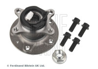 wheel bearing set with wheel hub, ABS sensor and fixing screws ADBP820066 Blue Print