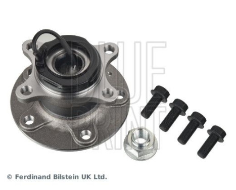 wheel bearing set with wheel hub, ABS sensor and fixing screws ADBP820067 Blue Print