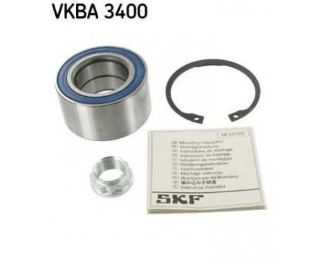 Wheel bearing VKBA 3400 SKF, Image 2