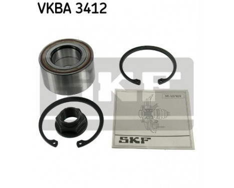 Wheel bearing VKBA 3412 SKF, Image 2