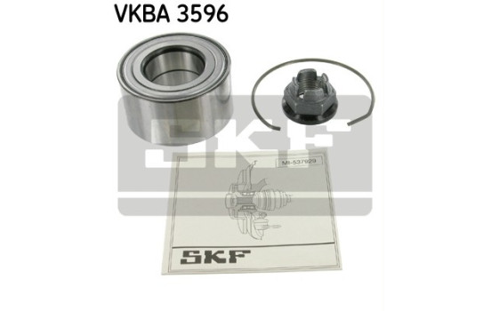 Wheel bearing VKBA 3596 SKF, Image 2