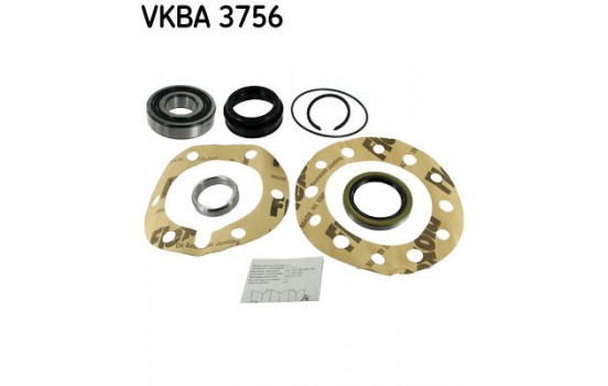 Wheel bearing VKBA 3756 SKF