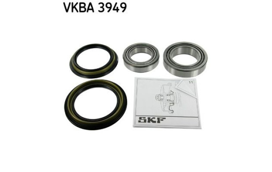 Wheel bearing VKBA 3949 SKF, Image 2