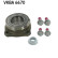 Wheel bearing VKBA 6670 SKF