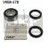 Wheel bearing VKBA 678 SKF