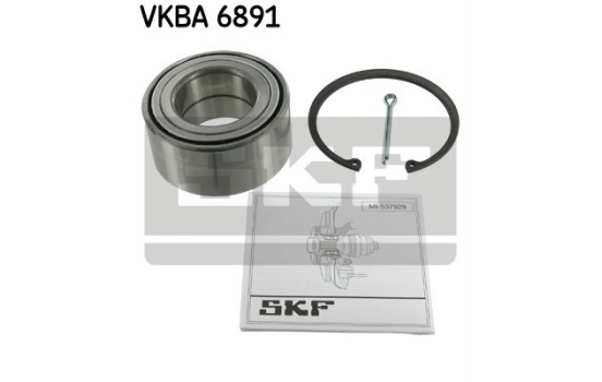 Wheel bearing VKBA 6891 SKF, Image 2