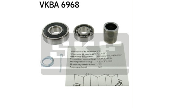 Wheel bearing VKBA 6968 SKF
