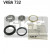 Wheel bearing VKBA 732 SKF