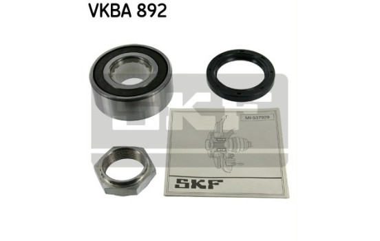 Wheel bearing VKBA 892 SKF