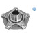 Wheel hub 100 752 0017 Meyle