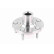 Wheel Hub Original VAICO Quality V25-1448, Thumbnail 5