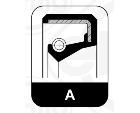 Oil seal, wheel hub, Image 2