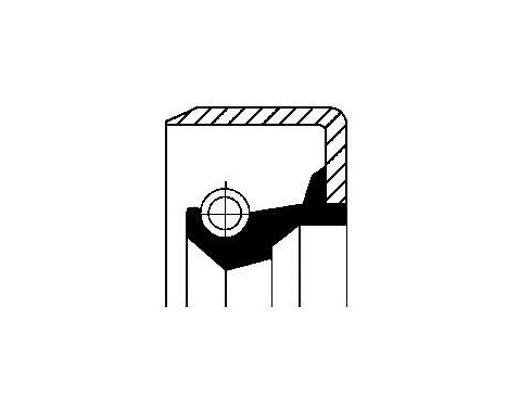 Seal, wheel hub