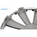 4-piece Hubcaps GTX Carbon Silver 15 inch, Thumbnail 2