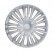 4-piece Hubcaps Jerez 16-inch silver