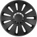 4-Piece Hubcaps Silverstone Pro 14-inch black