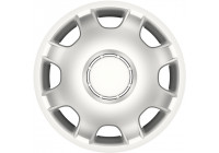 4-Piece Hubcaps Speed 12-inch silver