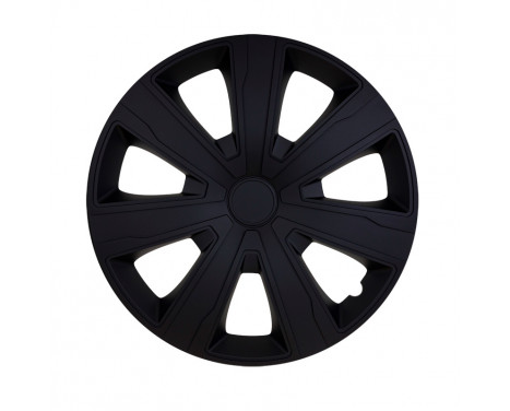 4-piece Hubcaps Tenzo 16-inch black