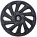 4-piece Sparco hubcap set Varese 16-inch black