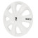 4-Piece Sparco Hubcaps Palermo 14-inch White, Thumbnail 2
