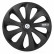 4-piece Sparco Hubcaps Sicilia 14-inch black / carbon