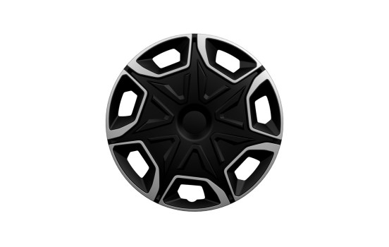 AutoStyle 4-Piece Wheel Cover Set Blade 14-inch silver/black