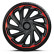 AutoStyle 4-Piece Wheel Cover Set Misano R 14-inch black/red, Thumbnail 2