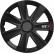Hubcap set GTX Carbon Black 17 inch
