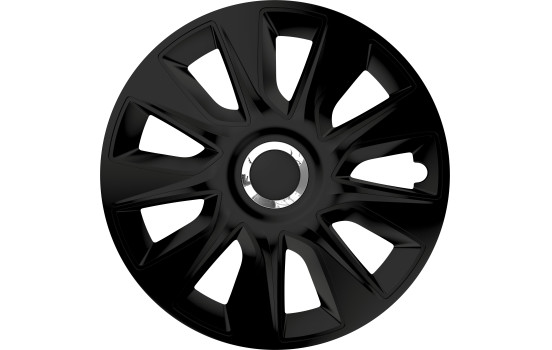 Hubcap set Stratos RC Black 14 inches