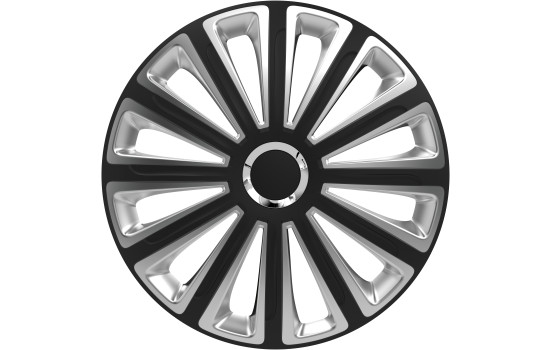 Hubcap set Trend RC Black&Silver 16 inch