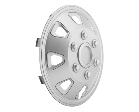 Hubcap set Utah II 16-inch silver (Convex Rims), Image 2