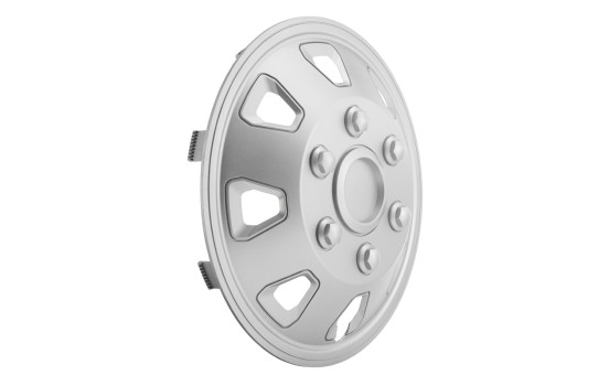Hubcap set Utah II 16-inch silver (Convex Rims), Image 2