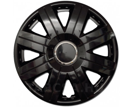 Hubcaps Cosmos Black 15 Inch