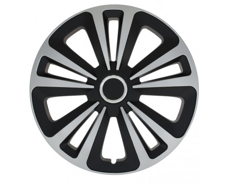 Hubcaps Terra Ring Mix Silver / Black 13 Inch