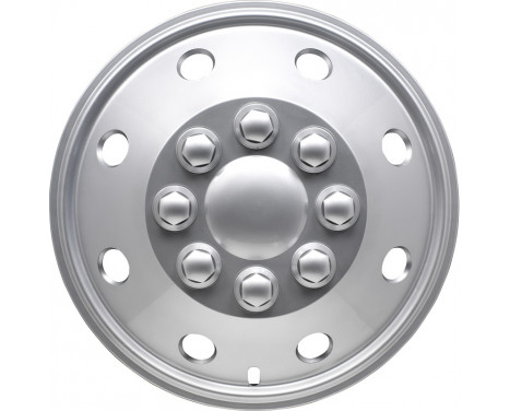 Hubcaps Utah 14-inch silver (Convex Rims)