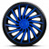 Kendo 14-inch wheel cover set, black/blue, Thumbnail 2