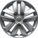 Kentucky 15-inch gunmetal wheel cover set